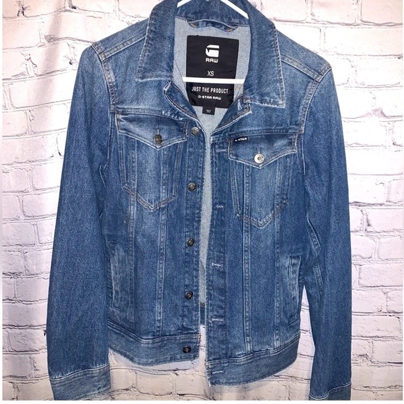 G-Star Other - G-Star RAW Jean Jacket 3301 Faded Stone Denim Men’s Size XS